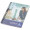 Desk-Mate® A6 Notizbuch mit Kunststoff Cover und Spiralbindung, weiß, schwarz, 50 pages