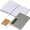 Notizbuch mit Steckfach A5, grau