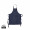 VINGA Tome Schürze aus GRS recyceltem Canvas, navy blau