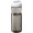 H2O Active® Eco Base 650 ml Sportflasche mit Klappdeckel, weiß, kohle