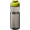 H2O Active® Eco Base 650 ml Sportflasche mit Klappdeckel, limone, kohle