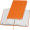 A5 Notizbuch aus Recyclingpapier, orange