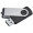 USB Stick Twister, schwarz