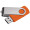 USB Stick Twister, orange