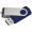 USB Stick Twister, dunkelblau