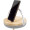 Prixton 10W 4-in-1 Bluetooth®-Lautsprecher mit LED-Licht und kabelloser Ladestation, holz