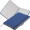 A5 Notizbuch Kiel, blau