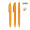 senator Bridge Soft Touch Drehkugelschreiber, orange