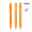 senator Evoxx Polished Recycled Druckkugelschreiber, orange