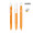 senator Evoxx Duo Polished Recycled Druckkugelschreiber, orange