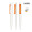 senator Headliner Polished Basic Drehkugelschreiber, weiß, orange