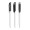 BIC® Super Clip ballpen, dunkelgrau