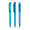 BIC® Super Clip ballpen, transparent blau