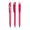 BIC® Super Clip ballpen, transparent rosa