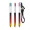 BIC® 4 Colours® Flags Collection + lanyard, weiß, schwarz, rot, gelb