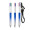 BIC® 4 Colours® Bicolor + lanyard, blau, silber