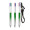 BIC® 4 Colours® Bicolor + lanyard, grün, silber