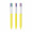 BIC® 4 Colours Kugelschreiber + Umhängeband, weiß, gelb