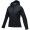 Coltan Softshelljacke aus recyceltem Material für Damen, schwarz, XS