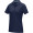 Graphite Poloshirt aus Bio-Baumwolle für Damen, navy, S