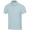 Akoya Poloshirt aus recyceltem Frottee Unisex, himmelblau, XS
