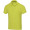 Akoya Poloshirt aus recyceltem Frottee Unisex, limone, XS