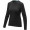 Ponoka Langarmshirt für Damen, schwarz, XS