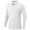 Oakville Langarm Poloshirt für Herren, weiß, XS