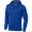 Arora 300 g/m² Kapuzensweatjacke Unisex, blau, XS