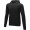 Theron Herren Kapuzenpullover mit Reißverschluss, schwarz, XS