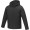 Notus wattierte Softshell Herrenjacke, schwarz, XS
