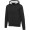 Natron 320 g/m² Sherpa-Kapuzenjacke mit Reißverschluss, schwarz, S