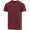 Balfour 200 g/m² Kurzärmeliges T-Shirt Bio Baumwolle (OCS), unisex, Tiefes Burgunderrot, XS