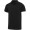 Beryl 220 g/m² Kurzärmeliges Poloshirt Bio-Recyclingmaterial (OCS), unisex, schwarz, XS