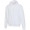 Boris Oversize Kapuzenpullover aus recycelter 280 g/m2 Bio Baumwolle (OCS), unisex, weiß, XS