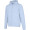Jasper 280 g/m² Kapuzenpullover aus recycelter Bio Baumwolle (OCS) unisex, Nebelblau, XS