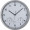 Wanduhr mit Hygro - und Thermometer, weiss