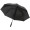 Großer Regenschirm aus Polyester ADA, schwarz