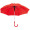 Regenschirm mit Fiberglassgestänge BENIAMIN, rot