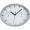 Wanduhr mit Hygro- und Thermometer, weiss