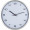 Wanduhr mit Click System, weiss