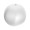Strandball aus PVC mit einer Segmentlänge von 40 cm BERNARDO, weiss