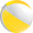 Strandball BERNHARD, gelb