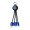 3-in-1 Ladekabel mit Beleuchtung REEVES-PUHALANI, blau, blau
