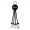 3-in-1 Ladekabel mit Beleuchtung REEVES-PUHALANI, schwarz, blau