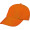 5 Panel Baumwoll-Baseball-Cap, orange