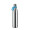 Thermotrinkflasche RETUMBLER-NIZZA XL, silber, cyan