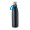 Trinkflasche RETUMBLER-myTOULON, schwarz, cyan