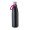 Trinkflasche RETUMBLER-myTOULON, schwarz, magenta
