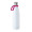 Trinkflasche RETUMBLER-myTOULON, weiß, magenta